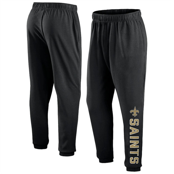 Men's New Orleans Saints Black From Tracking Sweatpants